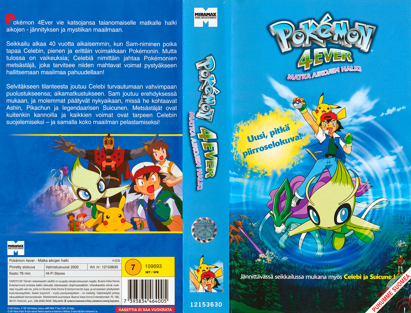 Pokemon 4Ever - Matka Aikojen Halki [2001]